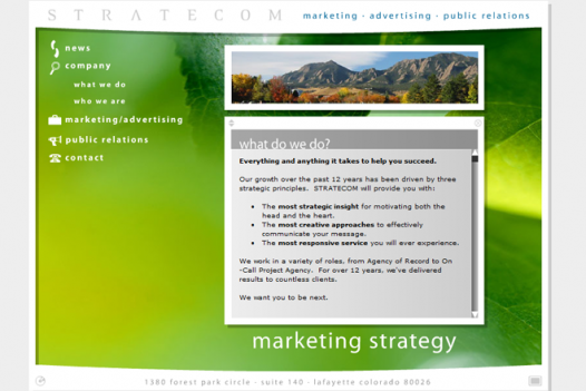 STRATECOM – Website